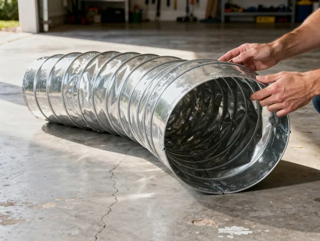 Grafton Dryer Vent Cleaning specialist using advanced equipment for thorough duct cleaning in Grafton