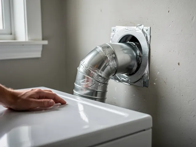 Grafton Dryer Vent Cleaning expert performing professional dryer vent repair and installation in Grafton