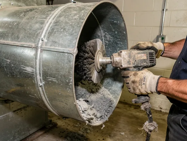 Industrial-grade dryer vent cleaning by Grafton Dryer Vent Cleaning in Grafton