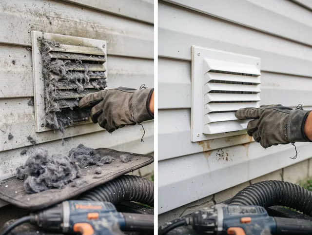 Residential dryer vent cleaning by Grafton Dryer Vent Cleaning in Grafton
